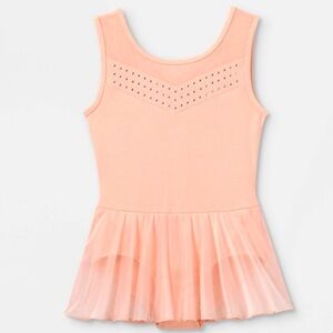 Girls' Dance Cross Back Skirted Leotard - Cat & Jack